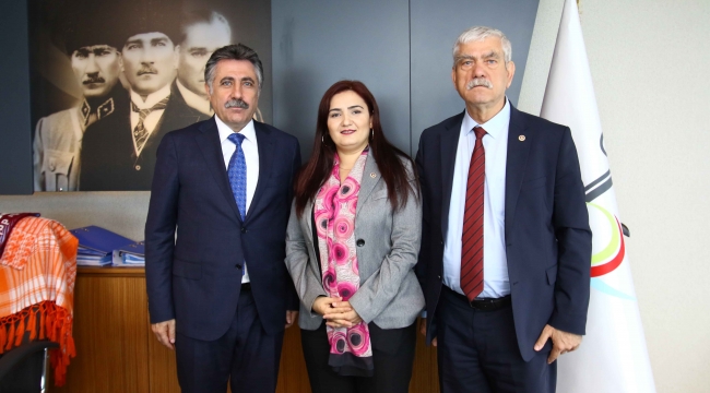 BAŞKAN SANDAL’I SİYASİ PARTİ TEMSİLCİLERİ DE YALNIZ BIRAKMADI 