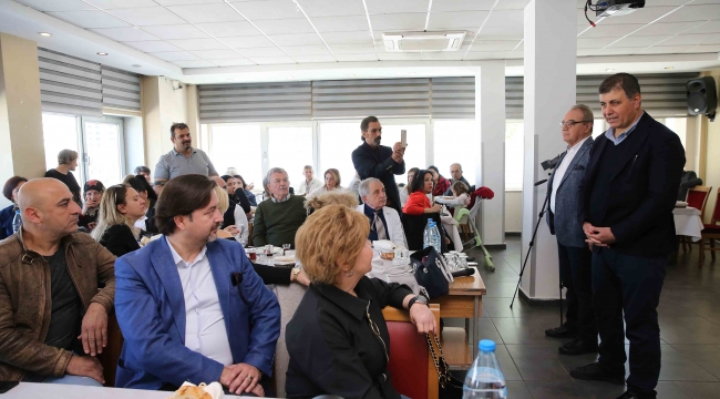 Başkan Tugay 'iş dünyası' ile buluştu...