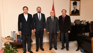 BAŞKAN UTKU GÜMRÜKÇÜ’DEN KAYMAKAMA ZİYARET