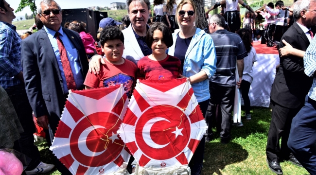 Bornova'da uçurtma coşkusu