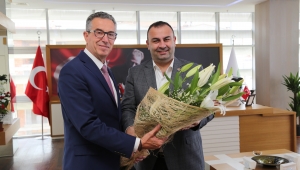 CHP Milletvekilinden Başkan Halil Arda’ya kutlama ziyareti