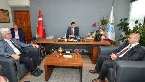 EĞİTİMCİLER, BAŞKAN GÜRBÜZ’Ü ZİYARET ETTİ