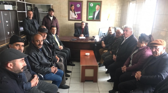 FARUK DEMIR'DEN HDP'YE ÖNCE ZİYARET SONRA TEŞEKKÜR