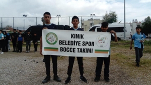 KINIK BELEDİYESPOR'DAN BOCCE PETANG ŞAMPİYONASINDA TÜRKİYE İKİNCİLİĞİ 