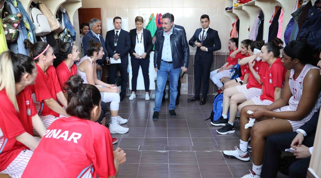 POTANIN PERİLERİ PLAY OFF’A MORALLİ BAŞLADI