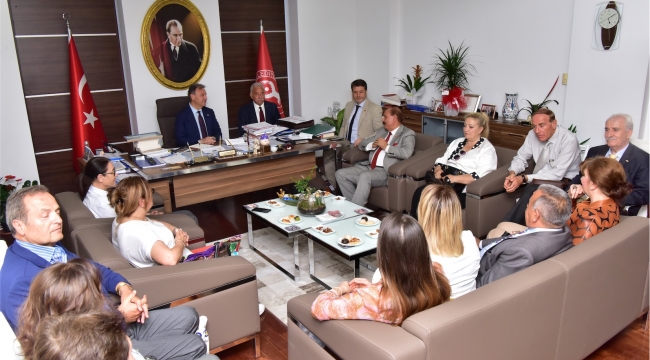 Başkan İduğ'dan Türkiye Meclis Üyeleri Birliği'ne Bornova daveti