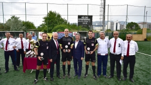 Masterlerin kupası Başkan İduğ'dan