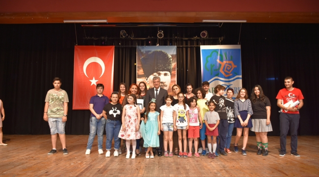 Narlıdere’nin kültür- sanat kurslarında sertifika heyecanı!