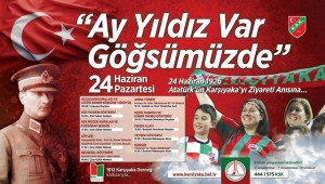 24 Haziran Günü ‘Ay Yıldız Var Göğsümüzde’ etkinliğine davet