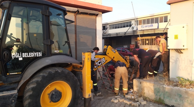 Yavru Köpek 5 metre derinlikten kurtarıldı