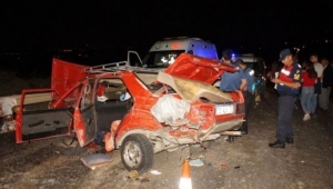  Ardahan ,Hanak,Sevimli ķöyünü yasa boğan kaza 6 aylık bebek ve babası öldü!