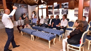 Ata Anı Evi’ne Makedonya’dan ziyaretçi
