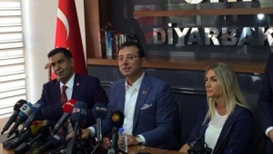 İmamoğlu Diyarbakır'da: 'Gaflet ve delalettir'