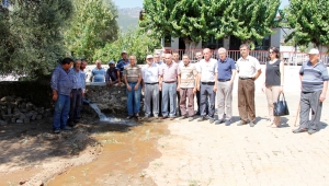 Mursallı Mahalle Sakinleri Sulama Suyu Hattına Kavuştu