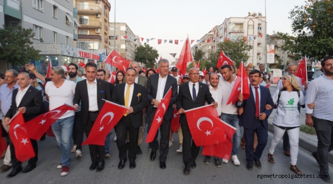 Narlıdere’de “Zafer” kutlaması