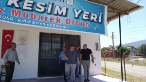 Sadık Doğruer :Büyükbaş ve Küçükbaş Kurban Kesim Yerlerini İncledi