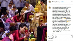 Tayland Kralı Vajiralongkorn, sevgilisini 'Resmi Metres' ilan etti