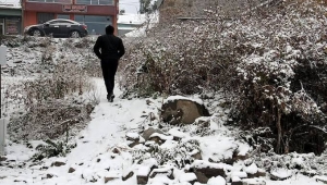 Ardahan'a mevsimin ilk karı yağdı