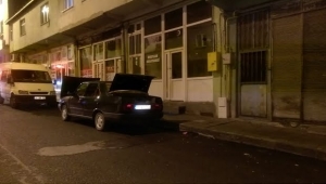 Ardahan'da Gaz kaçağı bulunan araca itfaiye ekipleri müdahale etti
