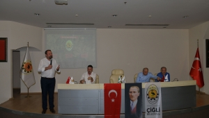 Başkan Gümrükçü Çiğli’deki STK’lara Geleceğin Kenti Çiğli’yi anlattı