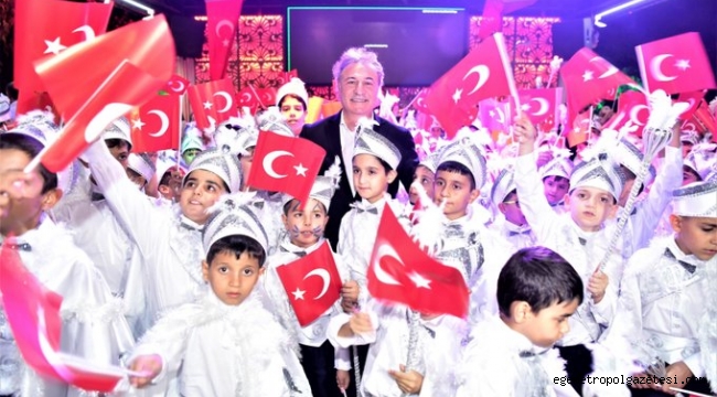 Bornovalı çocukların sünnet heyecanı