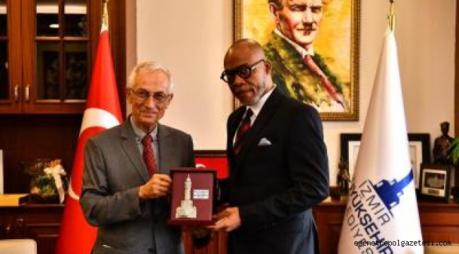 İzmir Büyükşehir'e Afrika’dan ziyaret