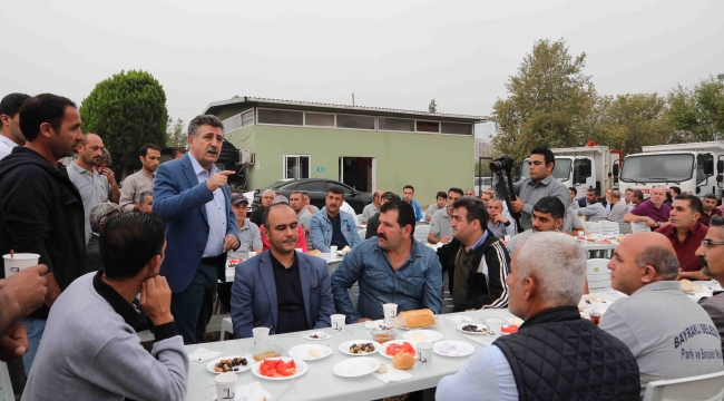 Başkan Sandal: Size güveniyoruz
