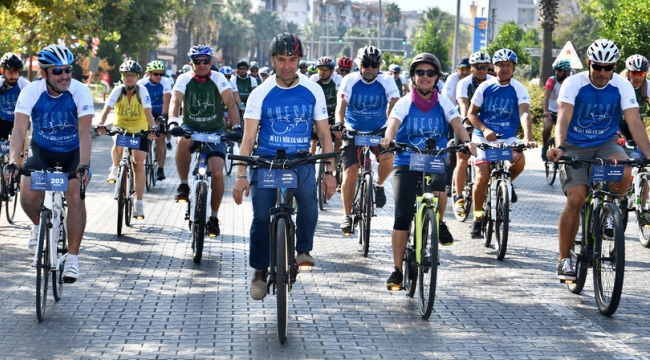 Başkan Soyer, “Dünya Mirası Yolunda” pedal çevirdi