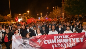 Çiğli'de Coşkulu Cumhuriyet Kutlaması