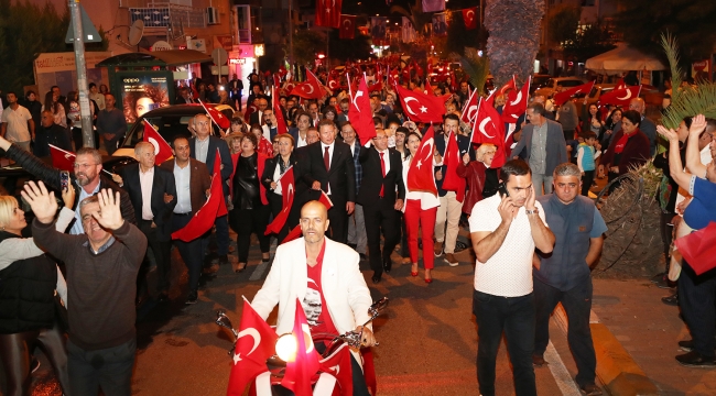 CUMHURİYETİN 96.YILINDA URLA’DA COŞKULU KUTLAMA
