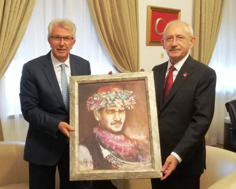 Eriş'ten CHP Lideri Kılıçdaroğlu'na ziyaret