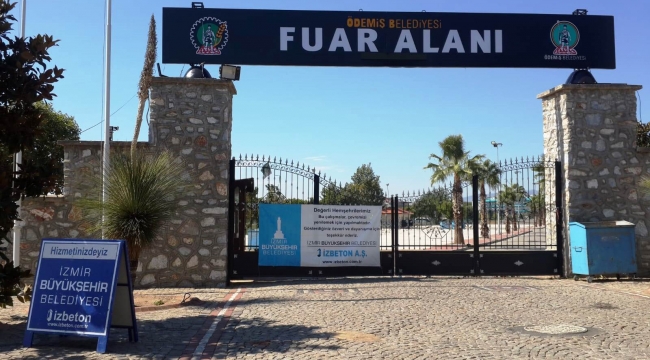 Fuar Alanı sergiye hazırlanıyor Fuar Alanına Büyükşehir desteği