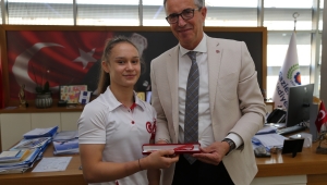 Gaziemir'de olimpiyat gururu