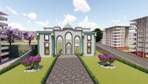 Harmandalı Cemevinin temeli atılıyor