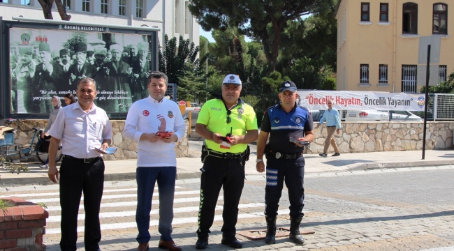 Ödemiş Belediyesi, “Öncelik hayatın, öncelik yayanın” dedi