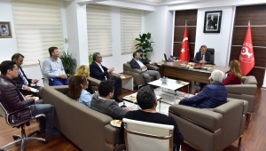 Başkan İduğ'a DİSK desteği