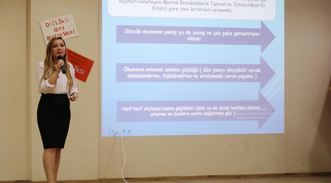 Bayraklı’da “disleksi” eğitimi
