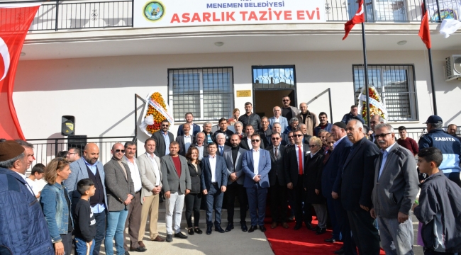 Menemen'de Asalık ve Yeşilpınar Taziye Evleri açıldı