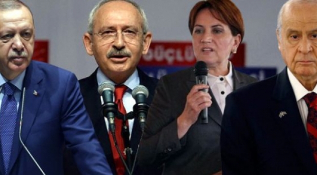 Son seçim anketinde büyük sürpriz! Barajı sadece 3 parti aşıyor