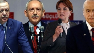 Son seçim anketinde büyük sürpriz! Barajı sadece 3 parti aşıyor