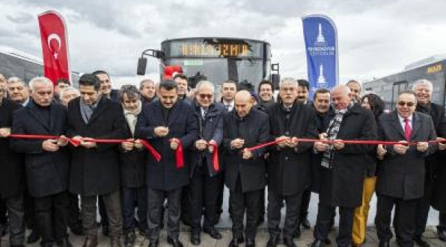İzmir'e yerli üretim 15 yeni otobüs