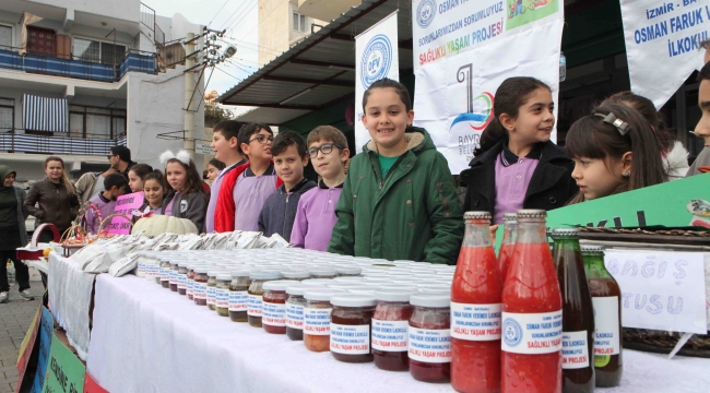 Öğrenciler sağlıklı beslenmeye dikkat çekti