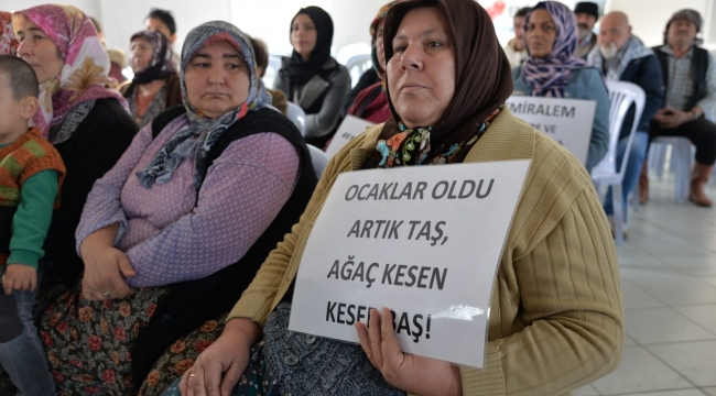 Taş ocağı için mahkeme kararlarını görmezden geliyorlar