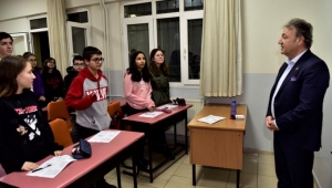 Başkan İduğ öğrencilerle buluştu