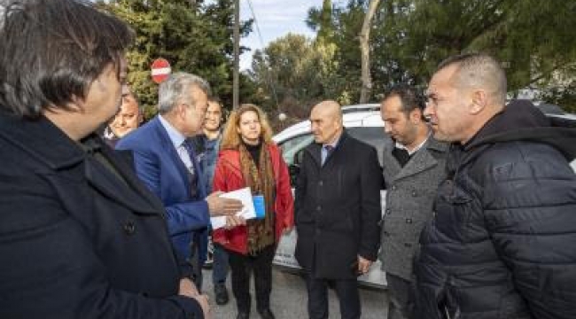 Başkan Soyer Urla’daki çalışmaları denetledi  