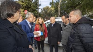 Başkan Soyer Urla’daki çalışmaları denetledi  