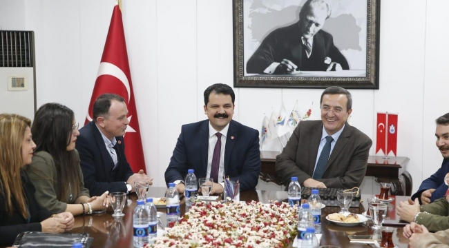 CHP Konak’tan Batur’a ziyaret