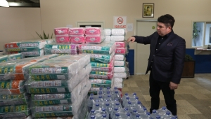 Dayanışma kamyonu Buca’dan Elazığ’a yola çıktı 