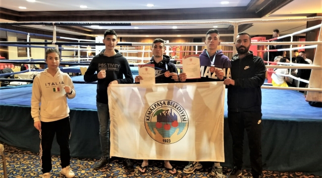 Kemalpaşa Belediyesi sporcuları Antalya’dan madalya ile döndü
