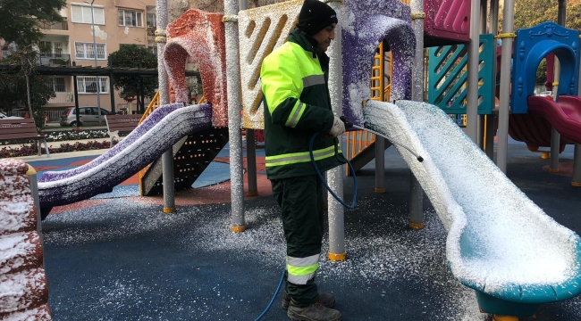 Konak’ta hijyenik ve sağlıklı parklar